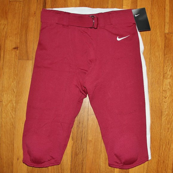 Nike Vapor Untouchable Football Pants Mens L Maroon - Picture 1 of 7